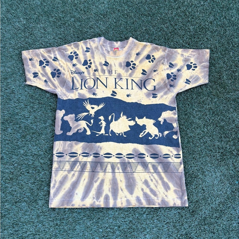 Disney The Lion King Blue Tie-Dye Tee